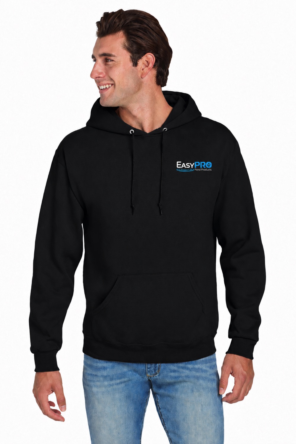 JZ342 Hoodie Black Front